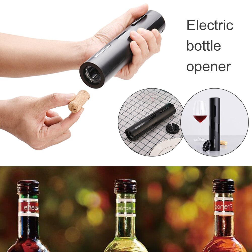 Wine Corkscrew Wine Bottle Opener Rechargeable USB Charging Jar Opener Automatic Kitchen Tools Supplies Electric Corkscrew