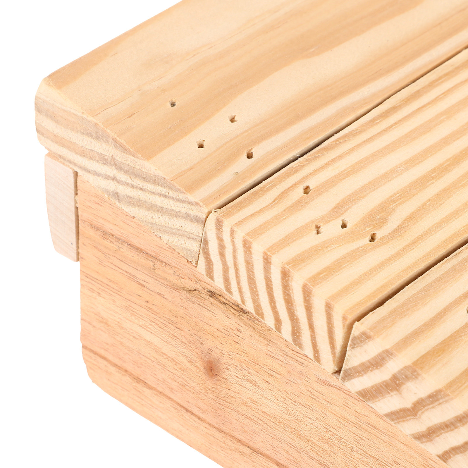 Holz-Schwellenrampe für Hauseingang, Tragbare Übergangsrampe für Saugroboter, Rollstuhl, Einfaches Bewegen von Möbeln mit Rollen