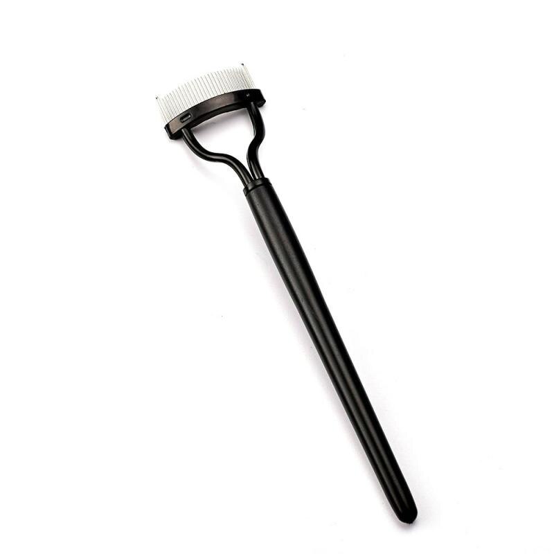 Separador de peine para pestañas, cepillo de Metal para rímel, herramientas de maquillaje AR1