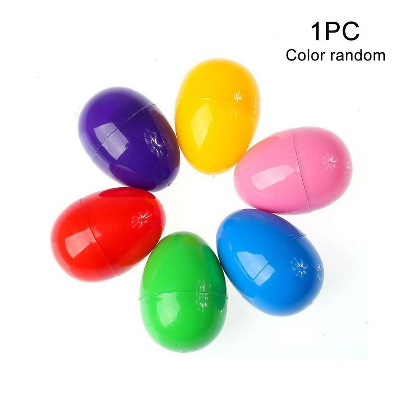 Easter egg plastic decorative opening gashapon egg shell diy: Default Title