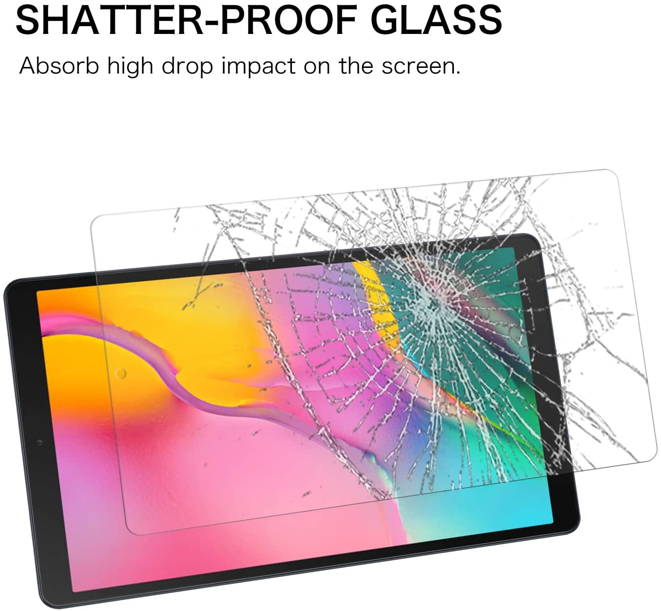 Tablet Gehard Glas Screen Protector Cover Voor Samsung Galaxy Tab Een 10.1 T510 T515 Anti-Screen Breuk Gehard film