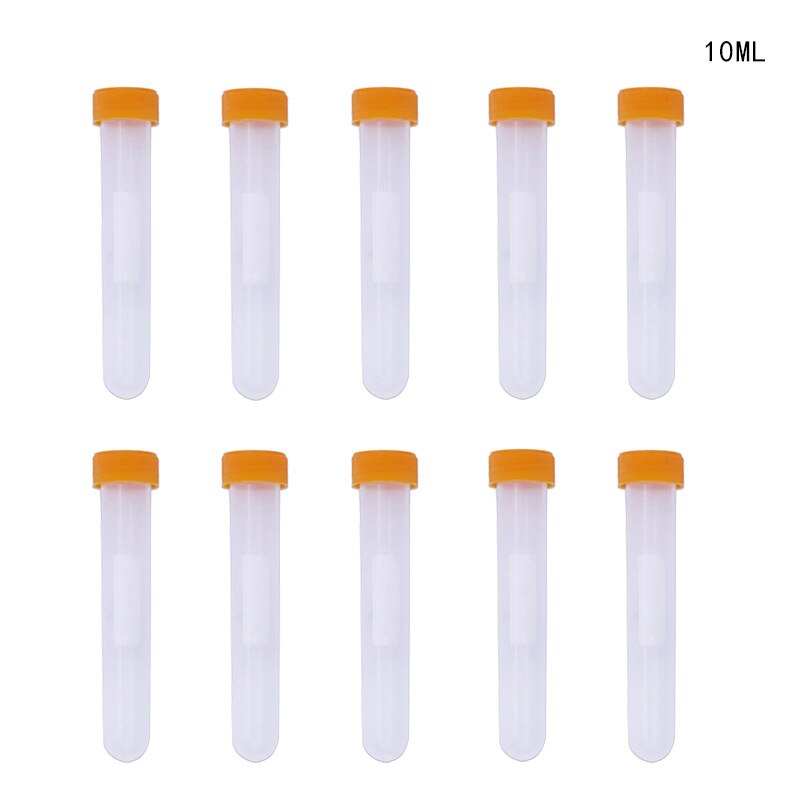 10x Transparent Knitting Sewing Felting Needle Plastic Bottle Storage Container: B 10ML
