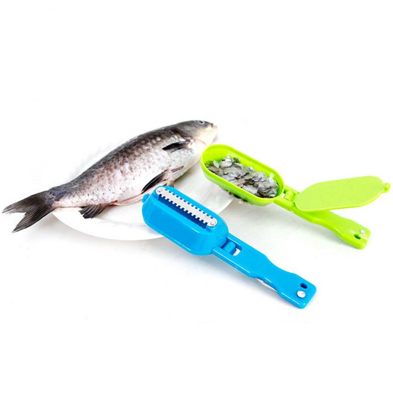 Kitchen Fish Scale Brush Kill Fish Knife Machine Cooking Tool Convenient Scraping Scale comfortable and easy to use