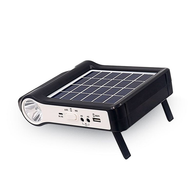 6V 3.8W/2W Rechargeable Solar Panel Power Storage Generator System Portable Charger Lamp Lighting Home Solar Energy System Kit