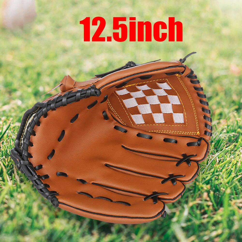 Ispessito campo interno Lanciatore Guanto Da baseball softball Guanto bambino Adolescente, Adulto Grande Gioco-pronto Guanto Nuovo Arrivato: 12 5 pollice