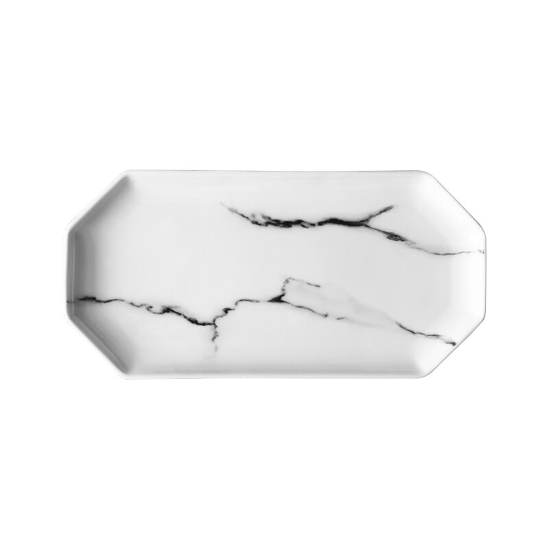 Marmor keramisk olje eddik saus gryte dispenser soya flaske porselen sesong pepper krydder krukke kjøkkenverktøy salt og pepper shaker: 24 x 11.8