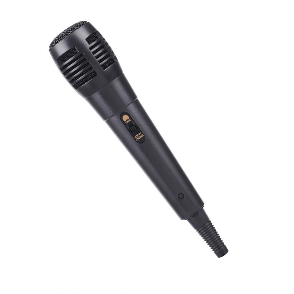 Microfoon Undirectional Dynamische Black Wired Undirectional Microfoon Thuis Ktv Voor Muziek Speler Zingen Recorder Mic