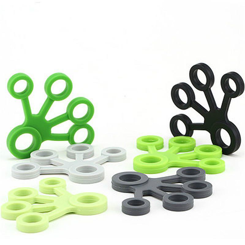 3 ebenen Finger Greifer Stärke Trainer Widerstand Band Hand Griff Handgelenk Bahre Finger Expander ÜSpund widerstand Band