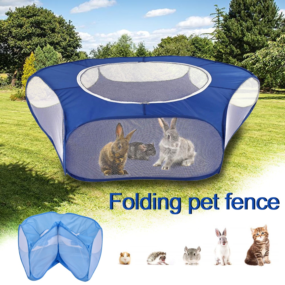 Haustier Laufstall offen drinnen draussen Kleine Ebene KäFeige Spiel Spielplatz Zaun für Hamster Chinchillas Guinea Schweine Liefert Apr23