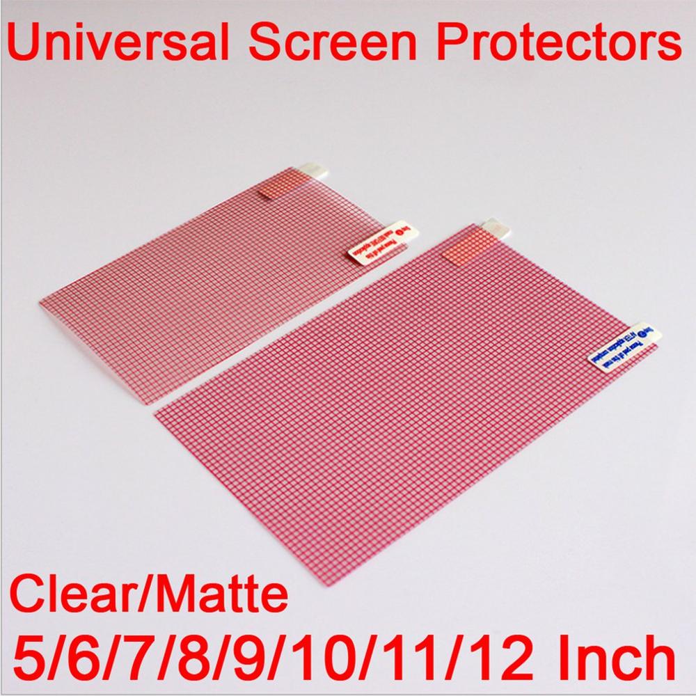 5/6/7/8/9/10 ''Inch Universal Hd Clear/Anti-Glare Matte Lcd screen Protector Beschermende Grid Films Voor Telefoon Tablet Gps Mid