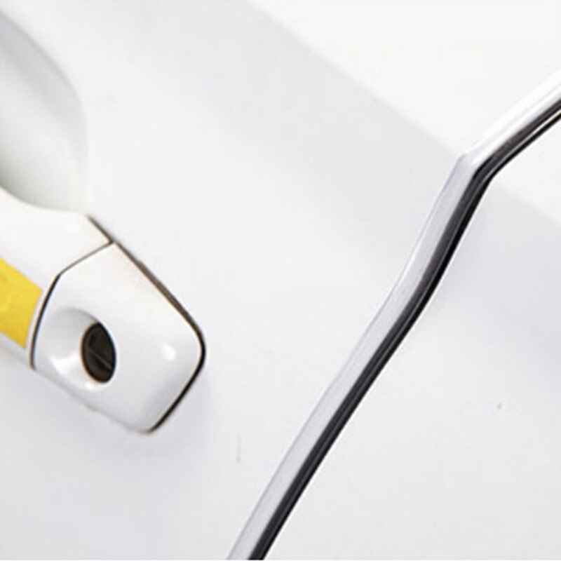 5m Auto Universal Car Door Edge Rubber Scratch Protector Moulding Strip Protection Strips Sealing Anti-rub DIY Car-styling