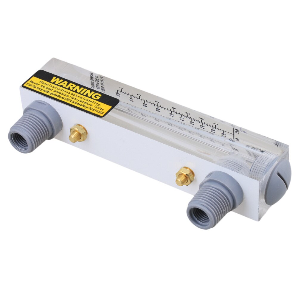 LZM-15 0.2-2GPM/1-7LPM Panel Type Water Flowmeter Meting Tool