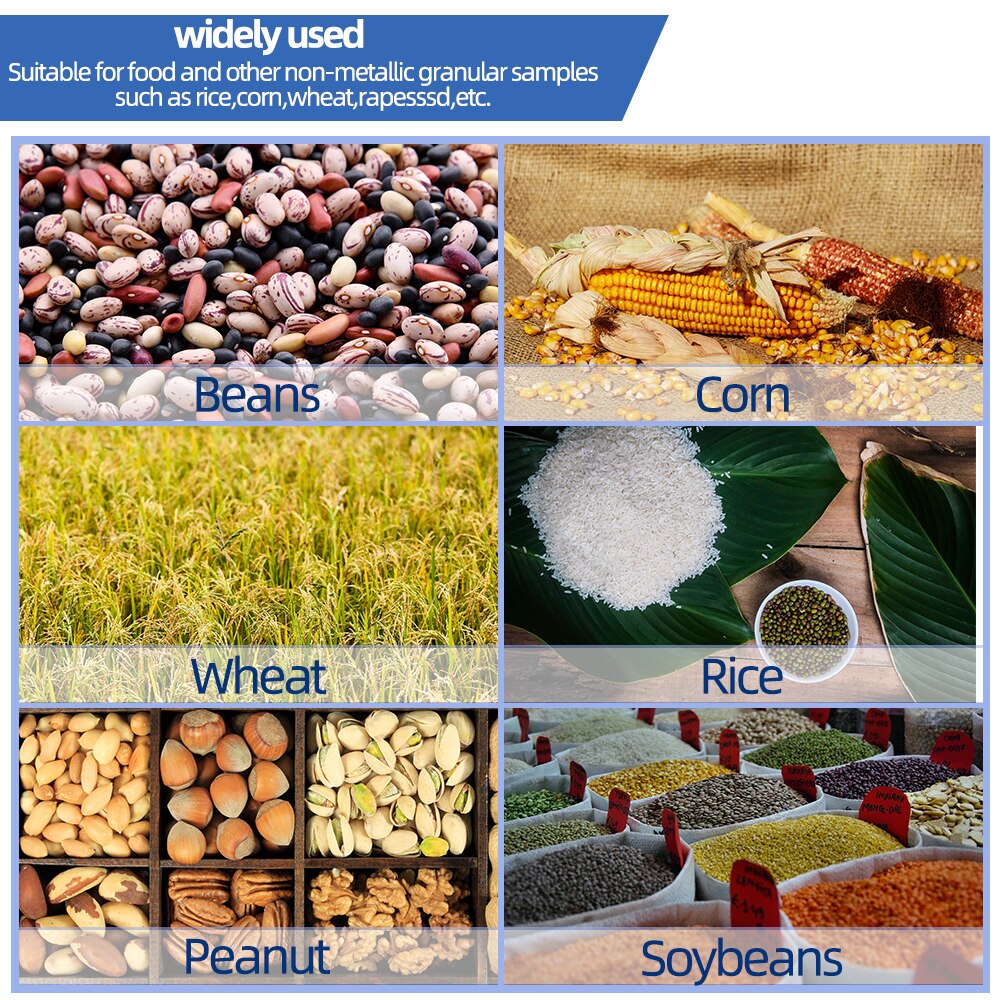 Grain Moisture Meter Digital Hygrometer For Corn Wheat Rice Bean Flour Fodder Rapeseed Seed