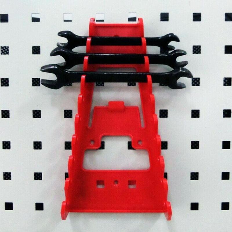 Wrench Spanner Organizer Sorter Holder Tray Storage Plastic Tools Rack Socket W3M0