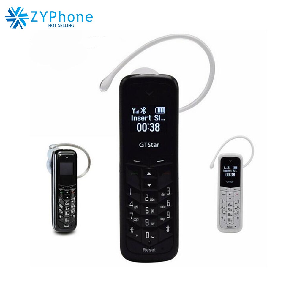 Original GT-Star BM50 Unlocked Mini Mobile Phone Bluetooth Dialer 0.66 inch With Hands Free Cell Phone in Stock