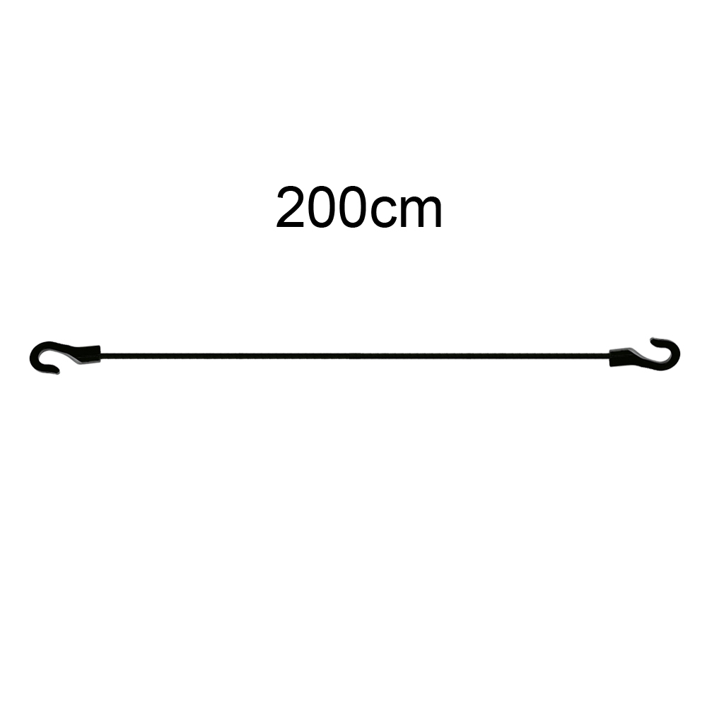 Bungee Cord with Hook Latex Strong Elastic Luggage Rope UV Resistance Rack Cargo Camping RV Hand Carts Tie Downs: Pink