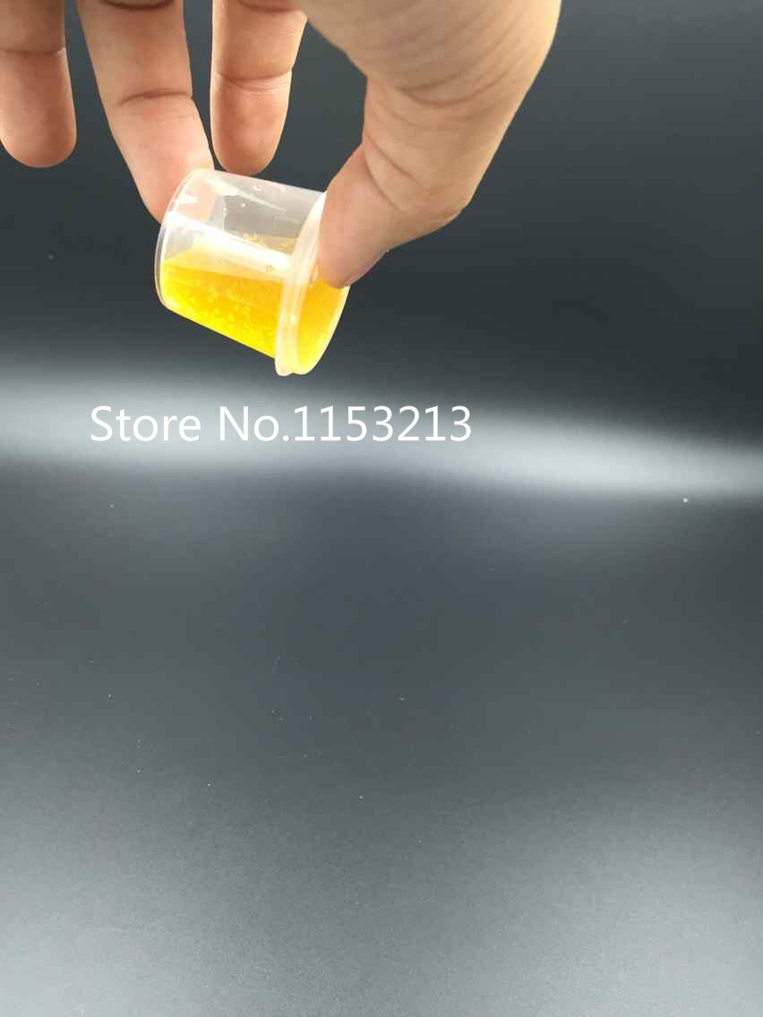 100 sets/partij 50 ml plastic kruiden box saus cup verdikking van specerijen externide cup Siamese plastic cups 2 oz Siamese cup