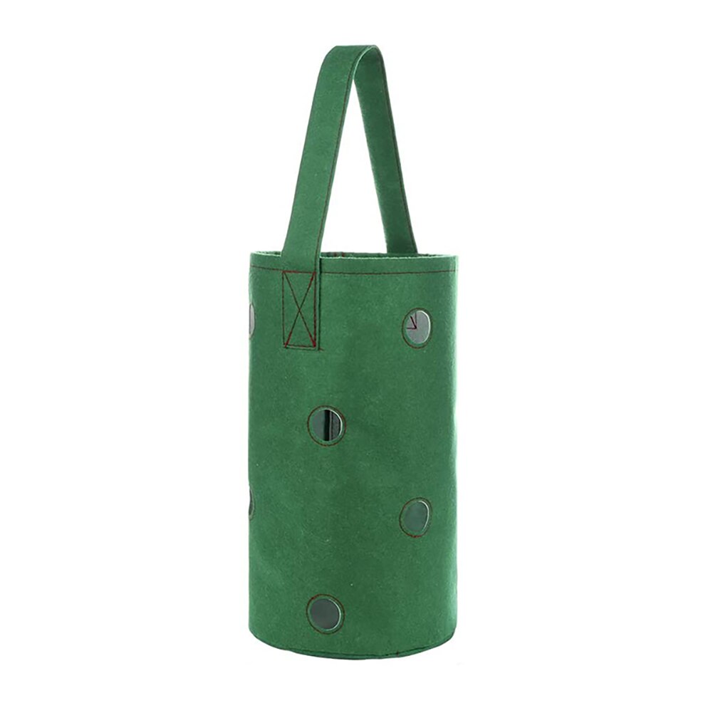 Potato Strawberry Planter Bags For Growing Potatoes Outdoor Vertical Garden Hanging Open Style Vegetable Planting Grow Bag: DGN