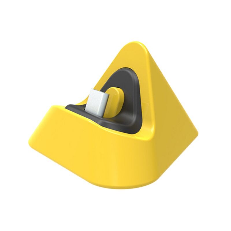 Para nintendo switch host base de carregamento universal para switch lite game console portátil triângulo carga rápida stands: Y