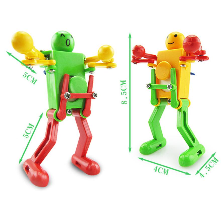 Clockwork Wind Up Dancing Robot Toy for Baby Kids Developmental Puzzle Toys Cherryb