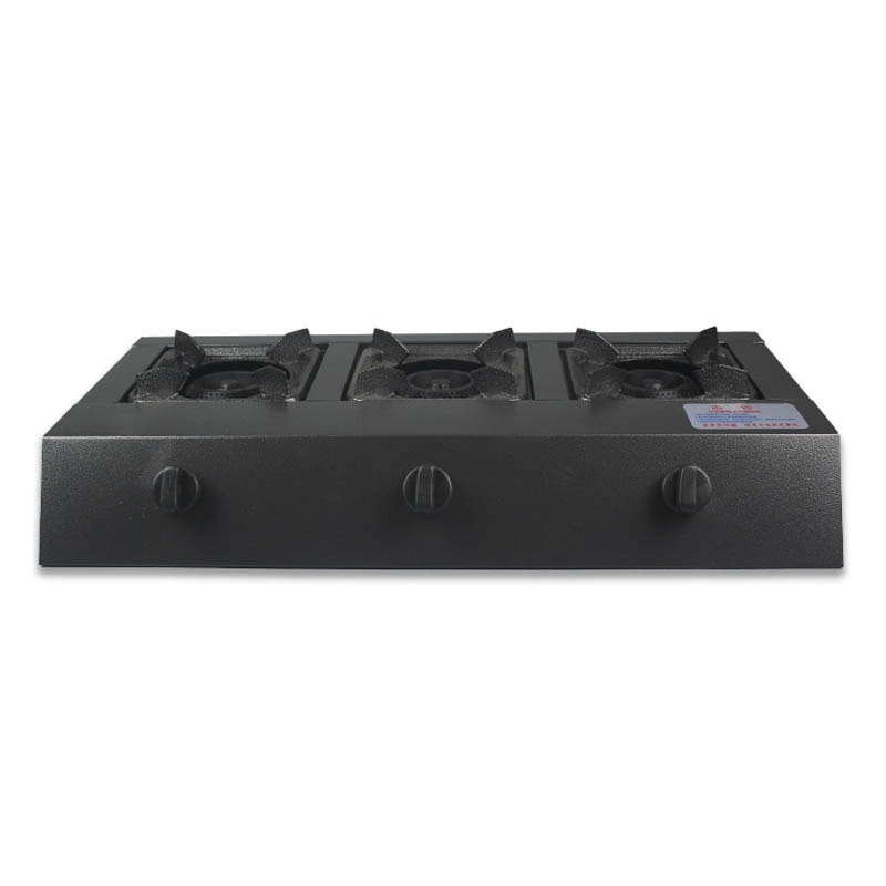 Gas Stove Natural Gas Liquefied Sand Boiler Commercial Stainless Steel Panel 3-hole Gas Stove Clay Pot Stove Desktop LP