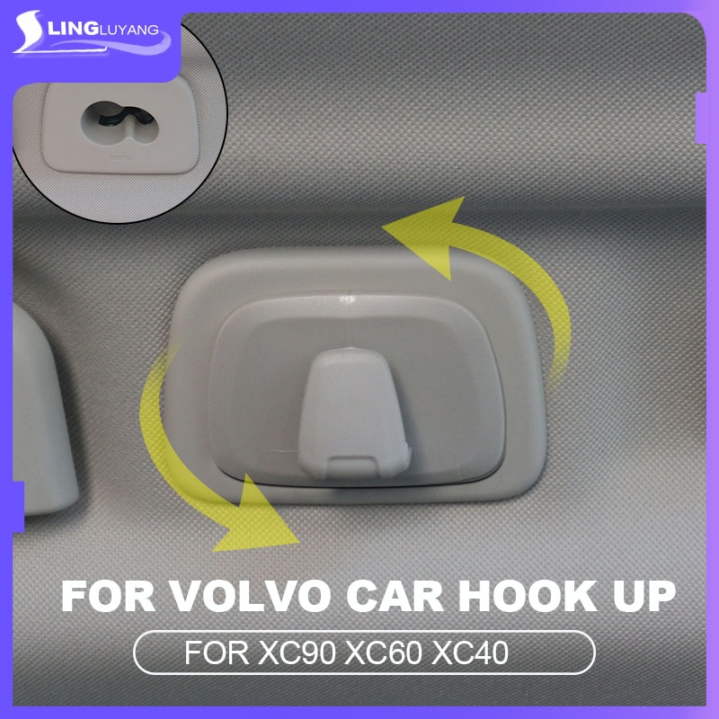 Für Volvo XC60 v60 s60 XC40 s90 v90 Auto kleiderbüGel haken hinten reihe defekt änderung spezielle haken für xc90 xc60
