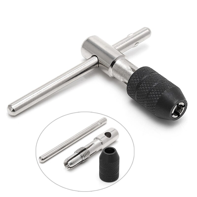 5 st t typ handskruv gängkranar borrsats  m3 m4 m5 m6 set m / skiftnyckel