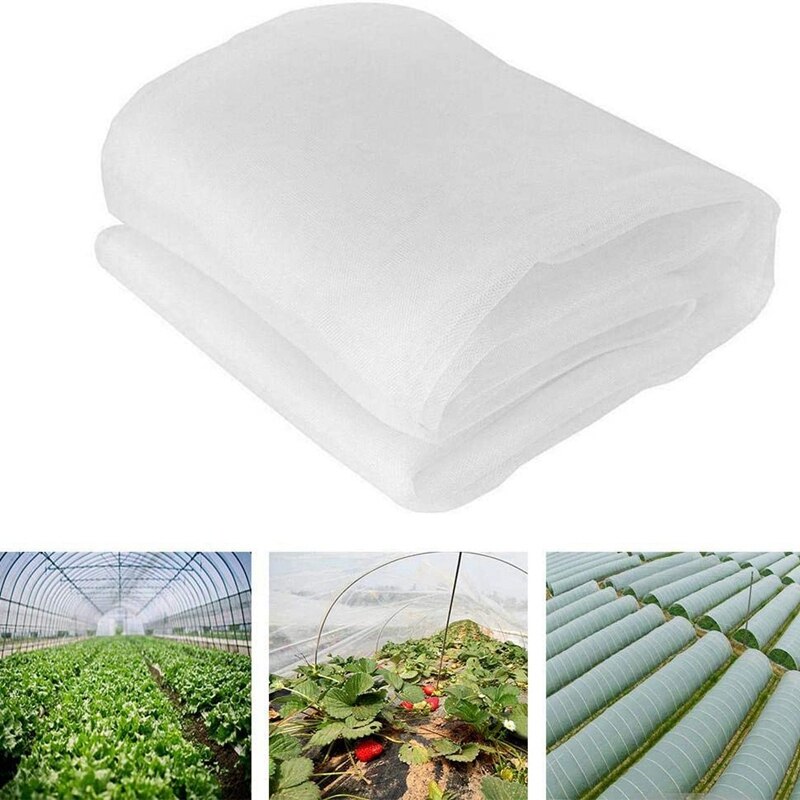 Fine Mesh Insect Protection Net for Garden, Greenhouse, Plants, Fruit, Flowers, Crops, Insect Repellent, 2.5X5 M