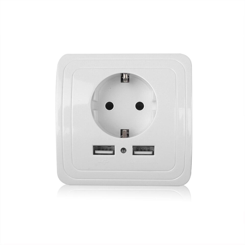 Popular USB Power Socket with Double USB Port Home... – Grandado