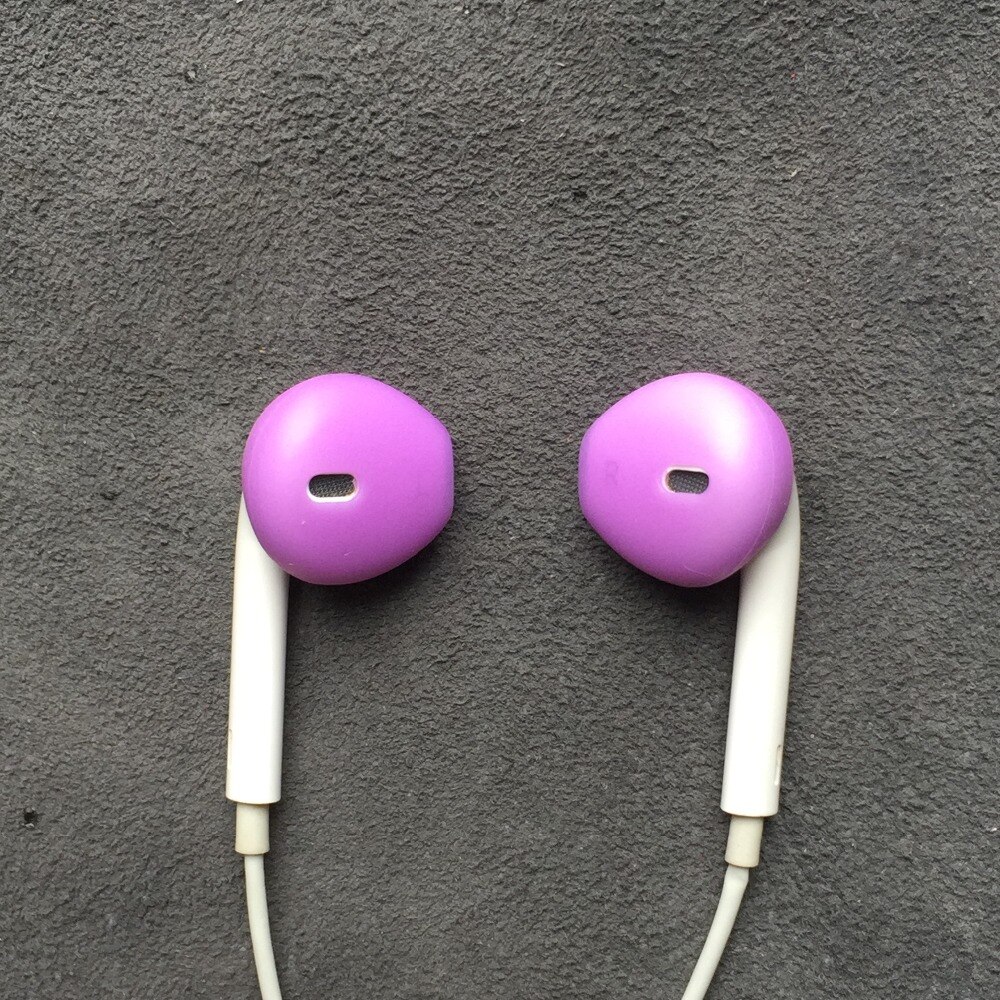 Øreputer til ørepropper deksler iphone 6 7 8 Plus x xsmax øretelefonpute airpods etui ørepropper silikon ørepropper ørepropper
