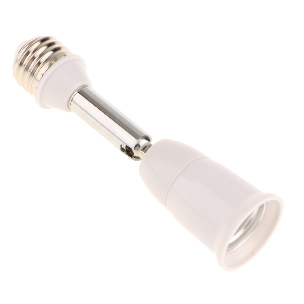 Verstelbare Swivel Light Socket Adapter Extension Bulb Socket Schroef Light Bulb Holder Base E26 Om E26 &amp; E27 Om E27