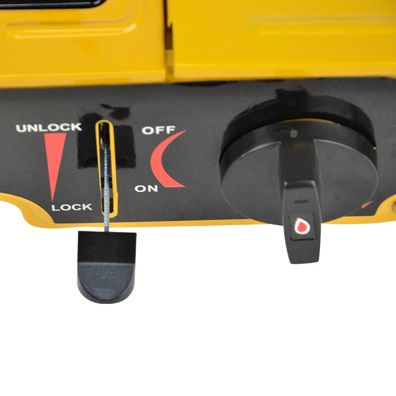 Card Oven Semi-Staal Grote Kachel Hoofd Outdoor Draagbare Oven Wind-Proof Barbecue Oven Camping Kachel