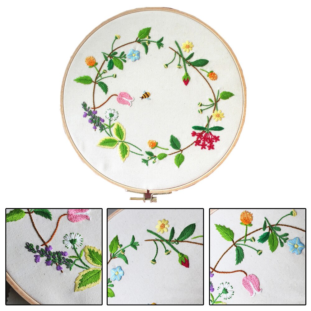 Handicraft Embroidery Kit Cross Stitch Kit DIY Materials Flower Garland