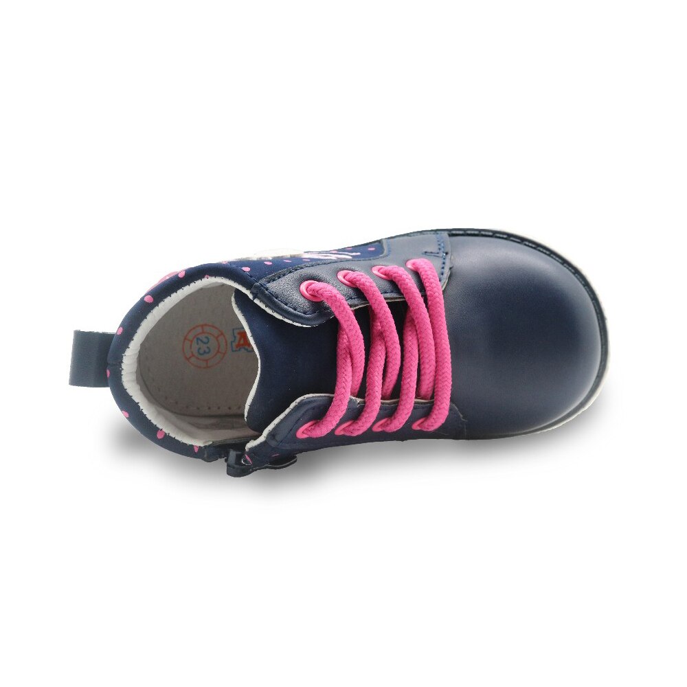 Apakowa Lente Herfst Kids Meisjes Sneakers Schoenen Handgemaakte Mode Peuter Meisjes Laarzen Bloem Pu Leren Laarzen Kinderen Laarzen