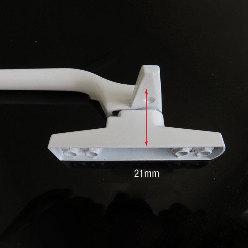 Förtjockat plastdörr och fönsterhandtag med lås för dubbelglas aluminiumlegering dörrhandtag fönsterhandtag spärr lok