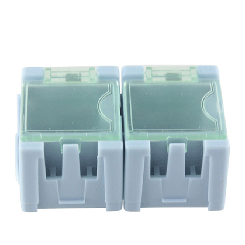 SMD SMT IC Component Storage Box Container Transparent Parts Patch Box Resistor Chip Case Multi-purpose Plastic Organizer