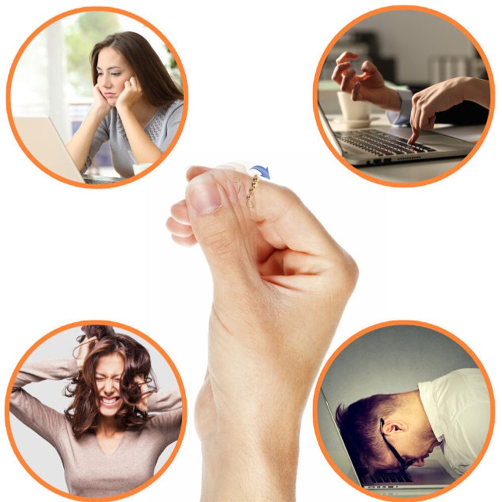 Fidget Beads Fidget Ring Spinner Single Coil Spiral Fidget Ring Beads Rotate Freely Anti Stress Anxiety Ring Toy For Girl Women