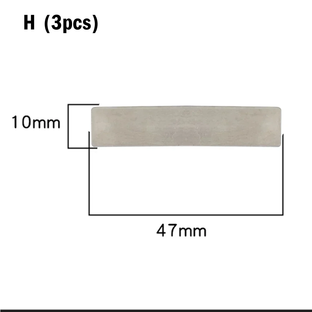 3-teilige Luftkompressor-Ventilplatten-Montagen ätze für geräuschlose Öl kolben maschinen Eisenplatten Luft kompressoren Pneumatische Teile: Lila