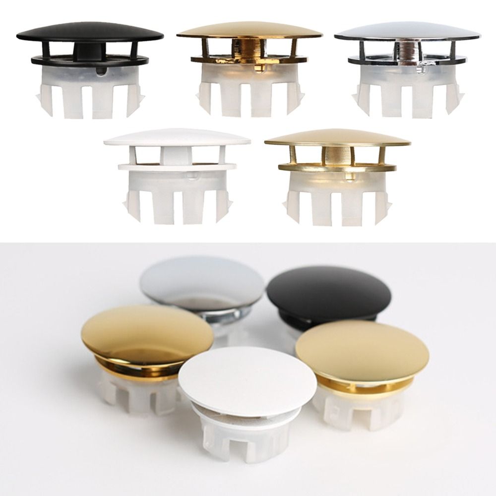 Koperen Gootsteen Overloop Deksel Trim Ring Gat Dop Wastafel Rond Dubbellaags Overloop Ring Plug Keuken Badkamer Accessoires