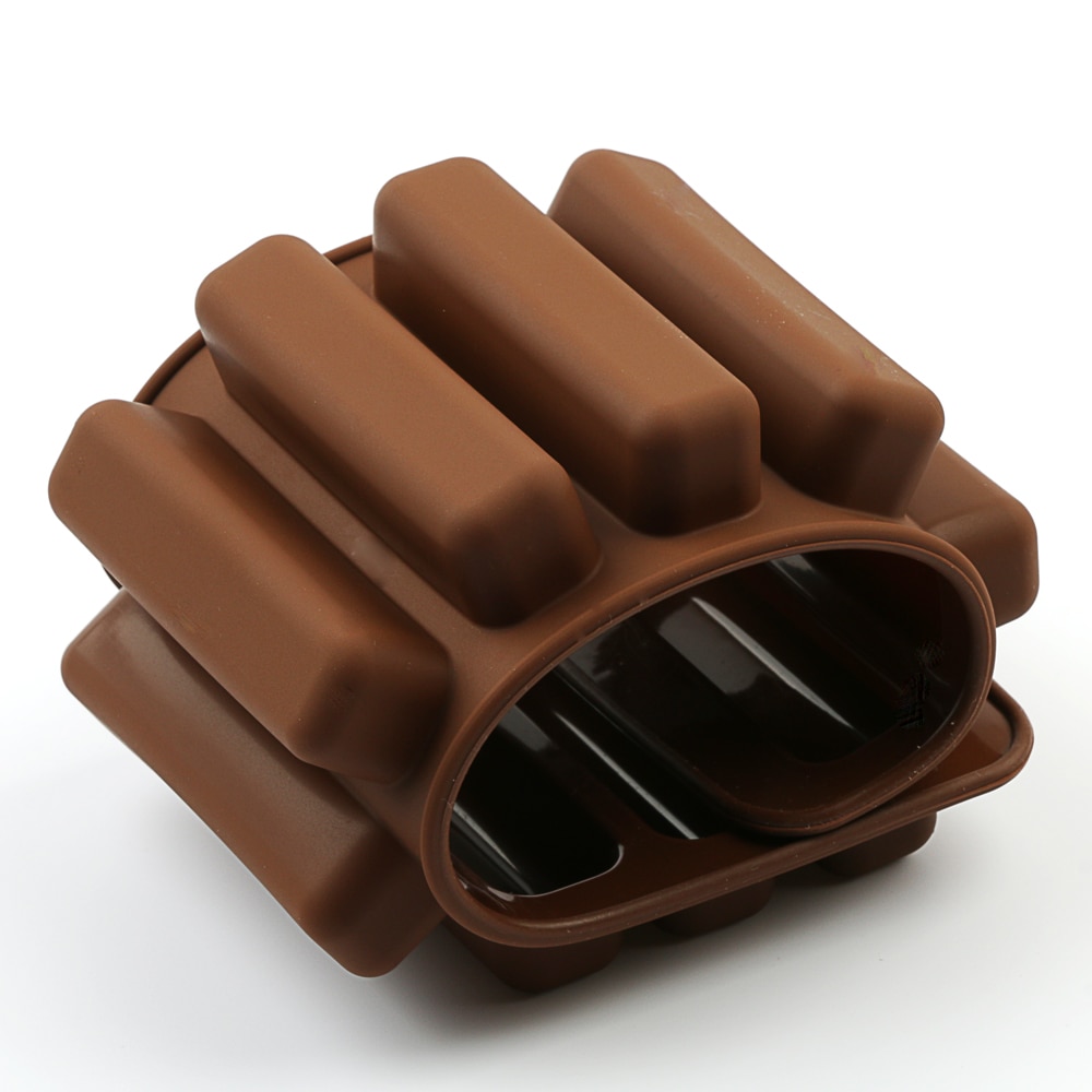 3d siliconen chocoladevormen in de vorm van een vinger, bakvorm voor koekjes, snoepgoed, gebak, niet plakkerig, herbruikbaar