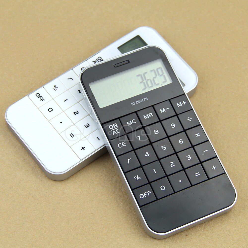 Electronic Calculating Calculator 10 Digits Display Pocket Electronic Calculating Calculator