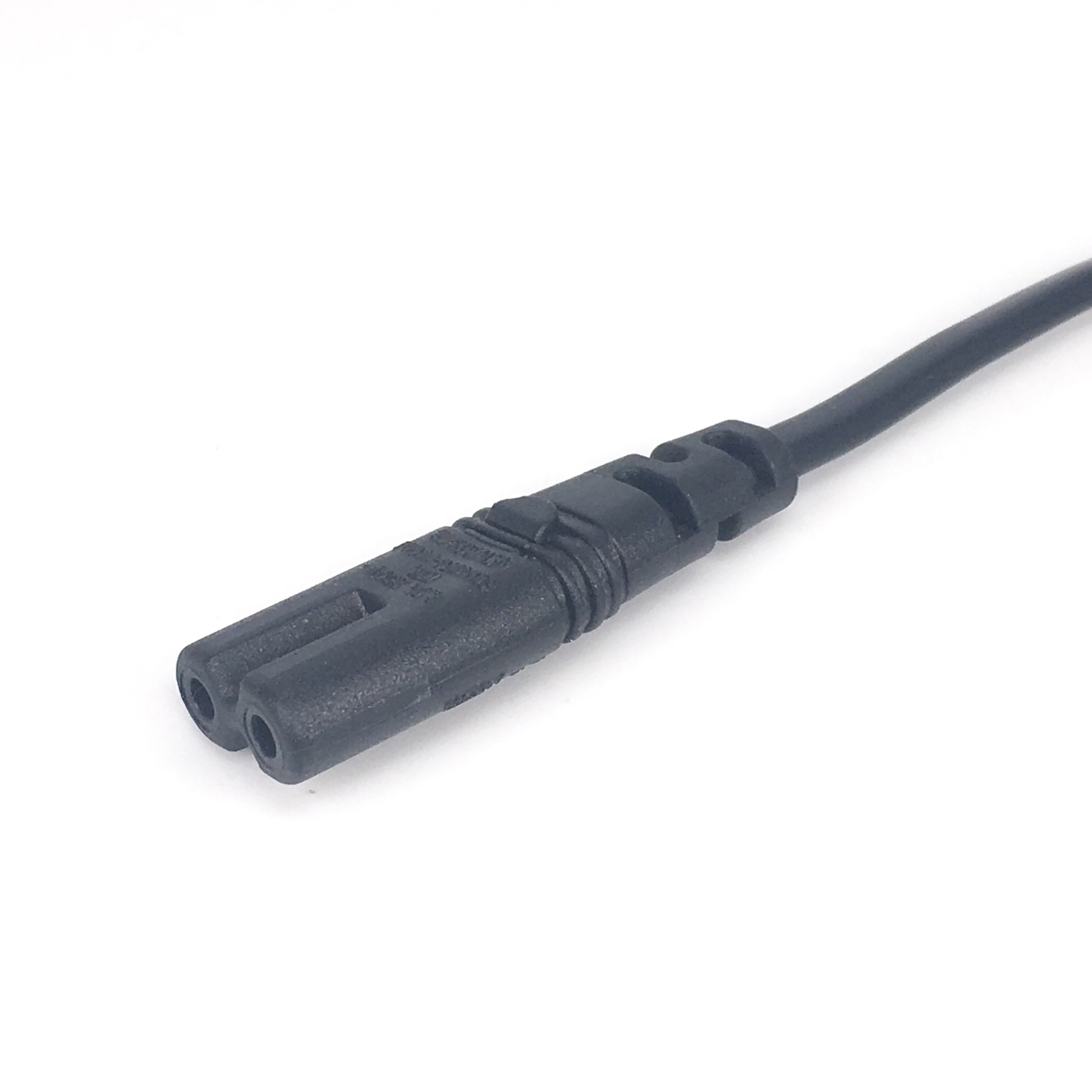 Câble adaptateur d'alimentation IEC 320 2 broches C7 femelle à C8 mâle Figure 8 30CM 1.8m 6 pieds 3M 5M IEC 320 2 broches C7 femelle à C8 Mal