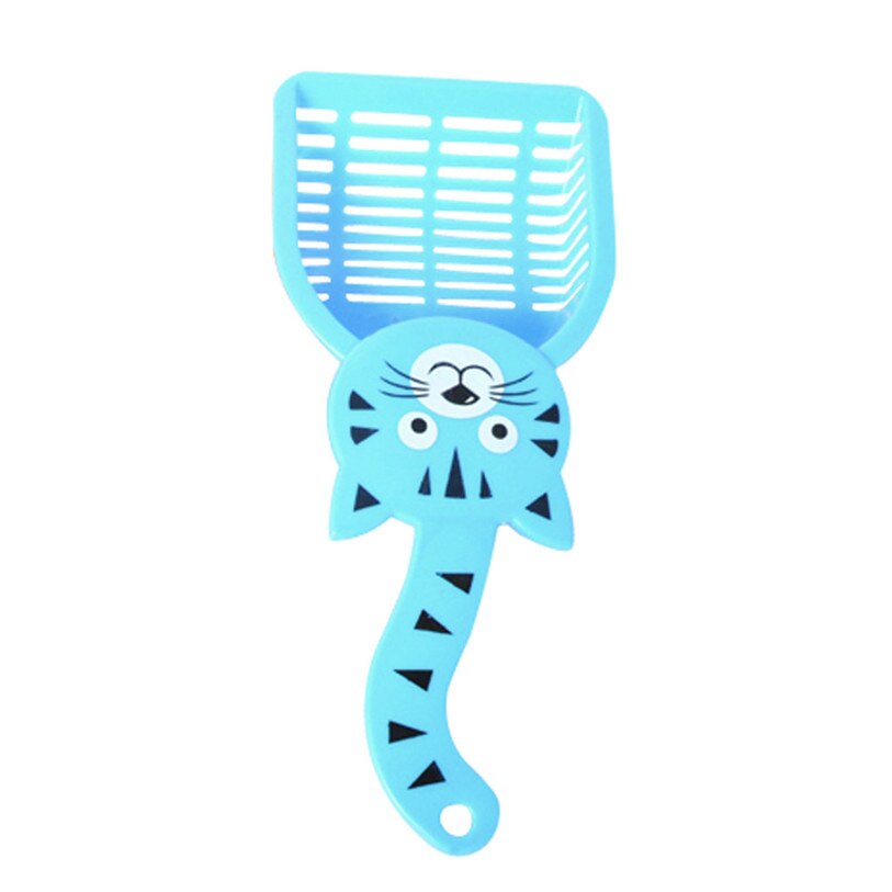 Nuttig Kattenbakvulling Schop Huisdier Schoonmaken Tool Scoop Ziften Kat Zand Schoonmaakmiddelen Hond Voedsel Scoops Voor Cat Toilet Training 50MY02: C  28x12.5cm