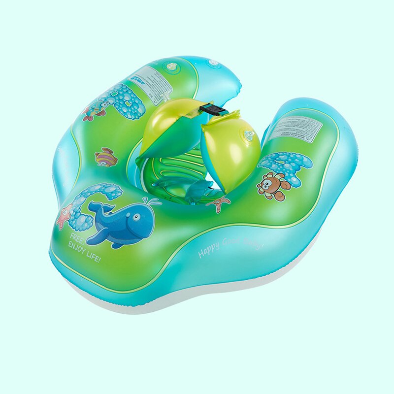 Baby simring uppblåsbar spädbarn armhåla flytande barn simbassäng tillbehör cirkel bad uppblåsbar dubbla flott ringar leksak