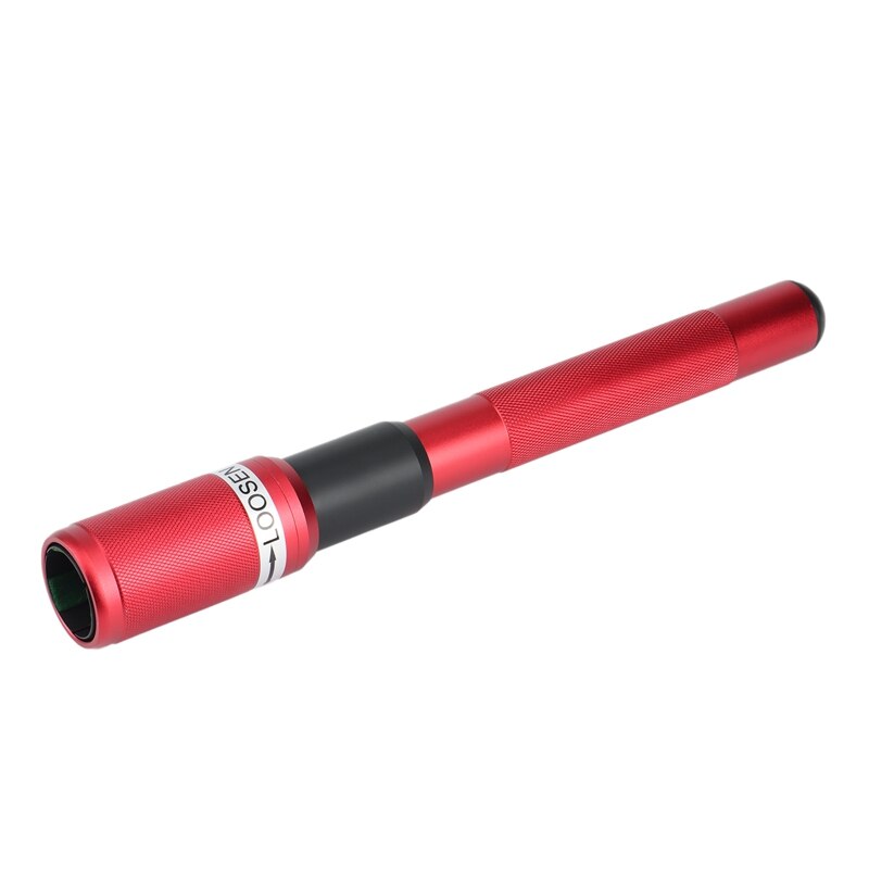 Pool Cue Extension Push on Telescopic Extension Billiard Holder Extender Alloy Billar Stick Cue Exceed Extender: Red