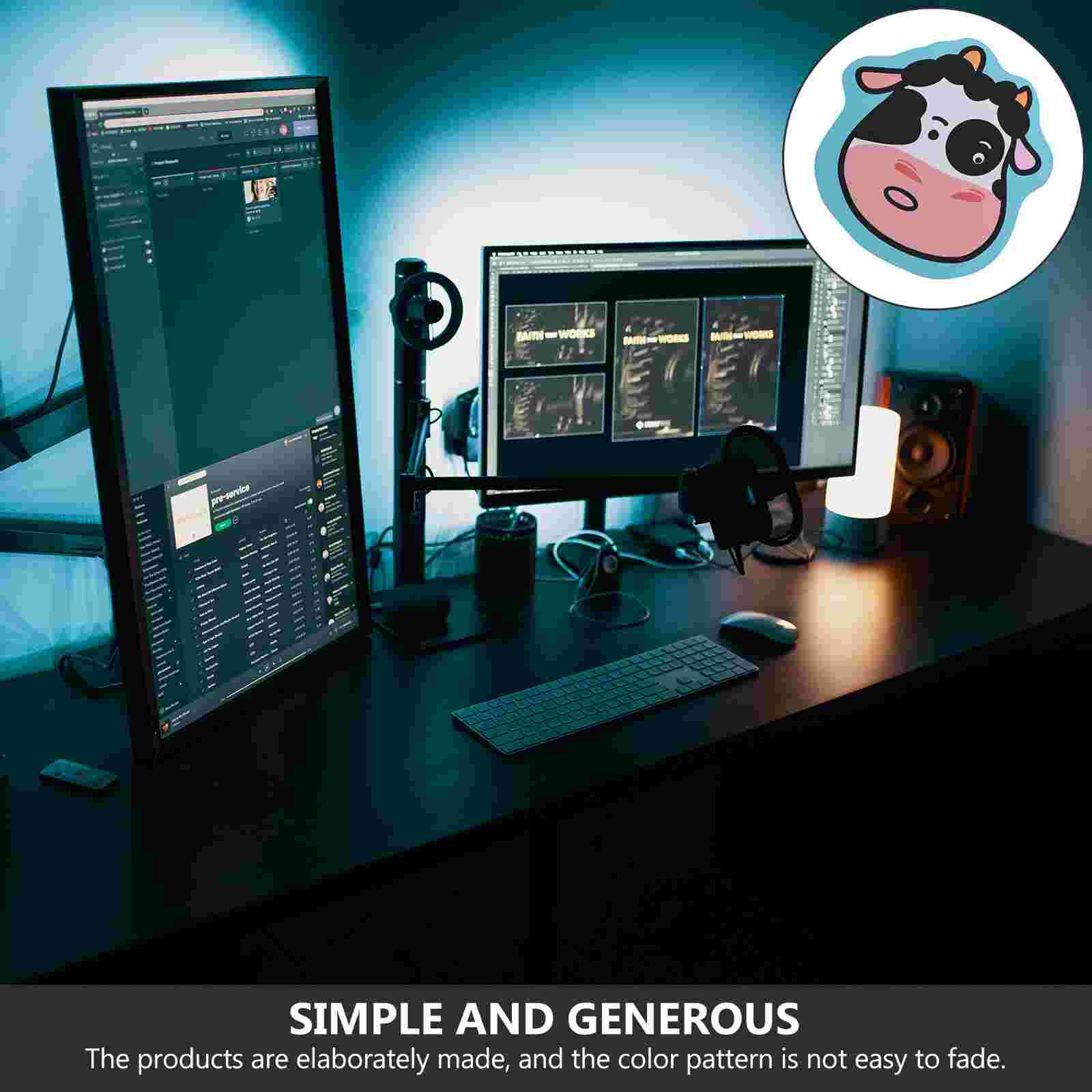 Computer Laptop Pad Cartoon Animal Mat Comfortable Mat