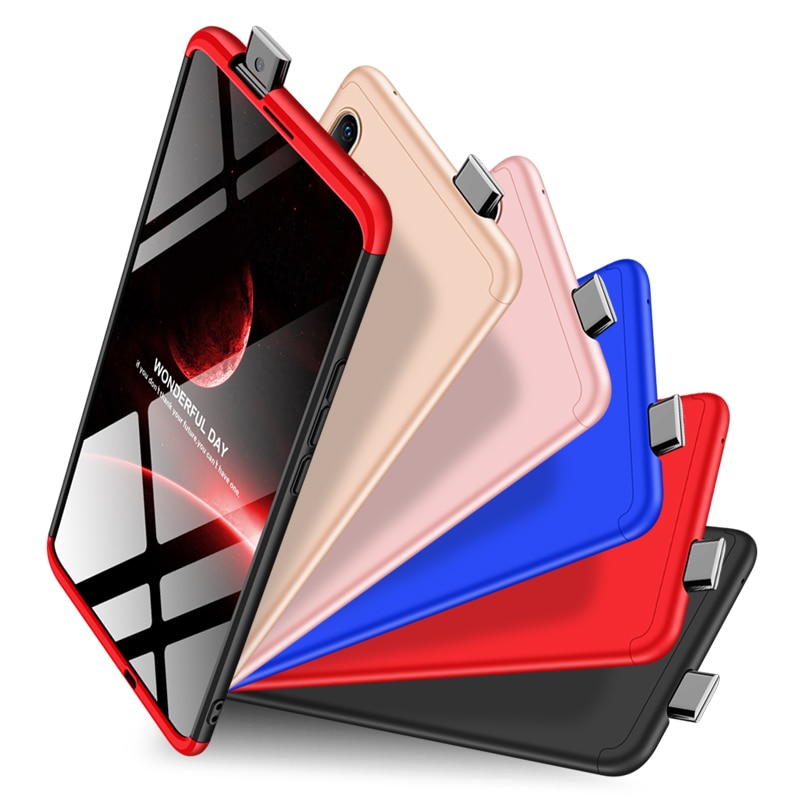 360 fuldt stødsikkert etui til huawei p smart z etui 3 in 1 hårdt pc cover cover til huawei p smart z smartz psmartz stk -lx1 capa