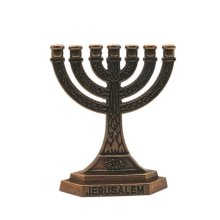 Mini Menorah Woondecoratie Judaica Israël Decor Jeruzalem Kandelaars Mezuzah