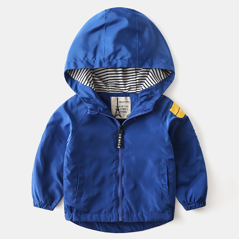 Manteau épais pour garçons, vêtements à capuche pour enfants, dessin animé, automne et hiver, , 7080, 19: 1 / 6T