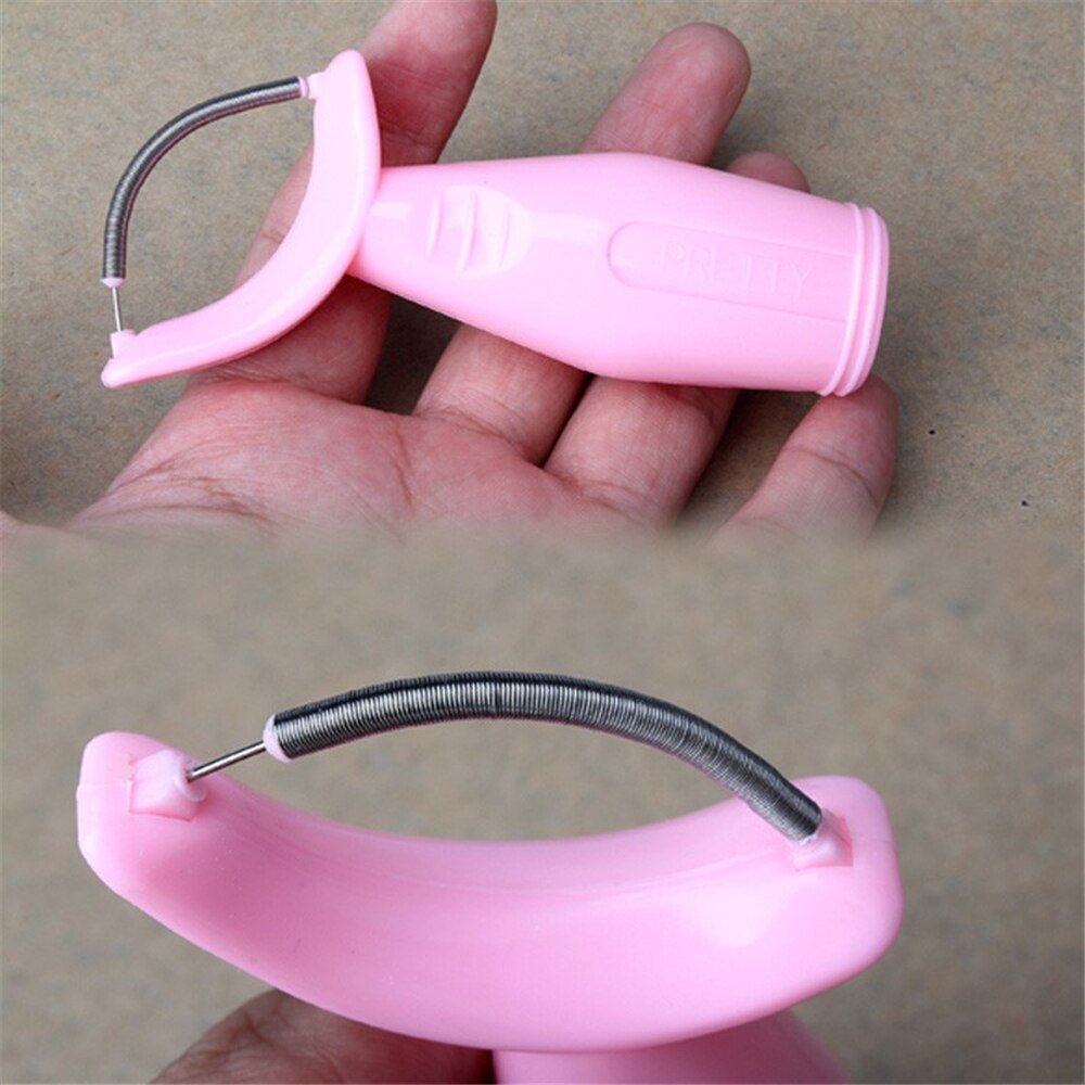 Manual Facial Hair Epilator Rolling Roller Skin Hair Trimmer Remover Tool for forehead cheeks chin Stainless Steel